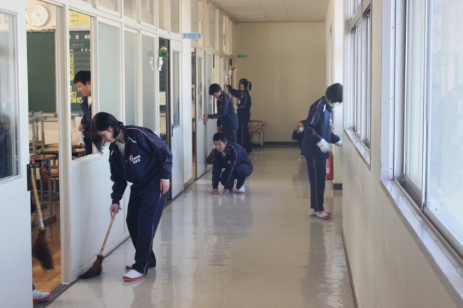 黙動清掃強化週間 | 御前崎市牧之原市学校組合立御前崎中学校